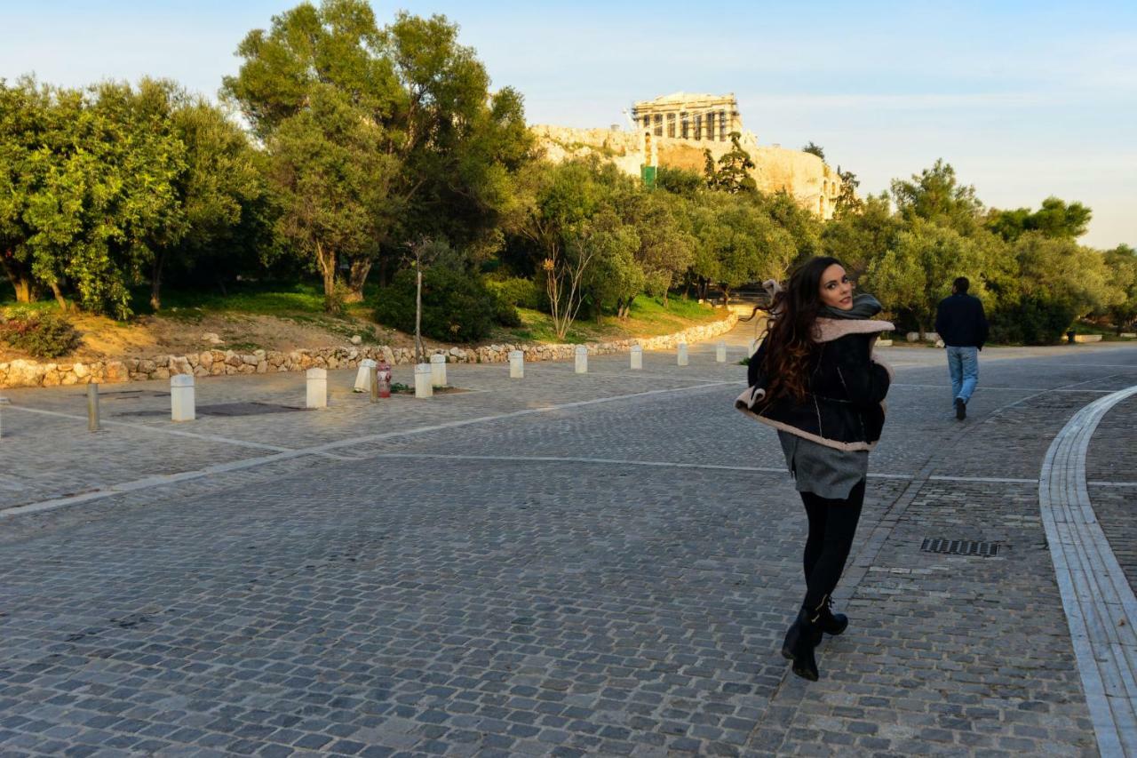 Ferienwohnung Acropolis Area 5 Minutes To The Museum And Metro Athen Exterior foto